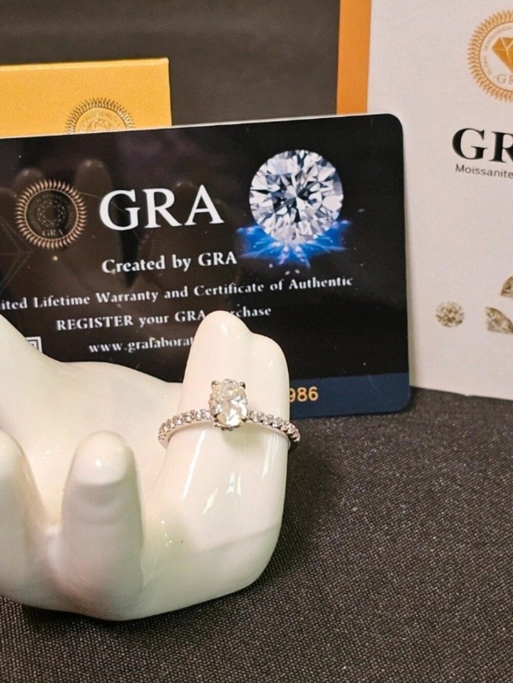Moissanite Ring Size 7